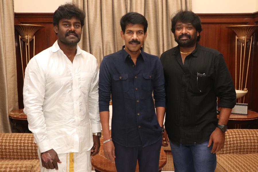RK Suresh's Vettai Naai first look released by director Bala