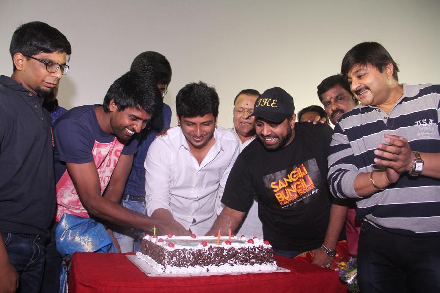 Sangili Bungili Kadhava Thorae Success Celebration at Kamala Cinemas