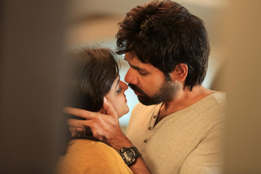 Sibi Sathyaraj aka Sibiraj and Remya Nambeesan stills from Sathya movie