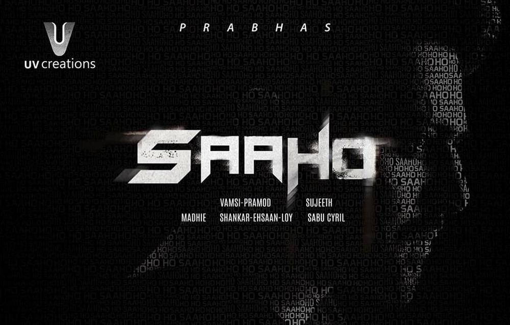 Saaho Poster