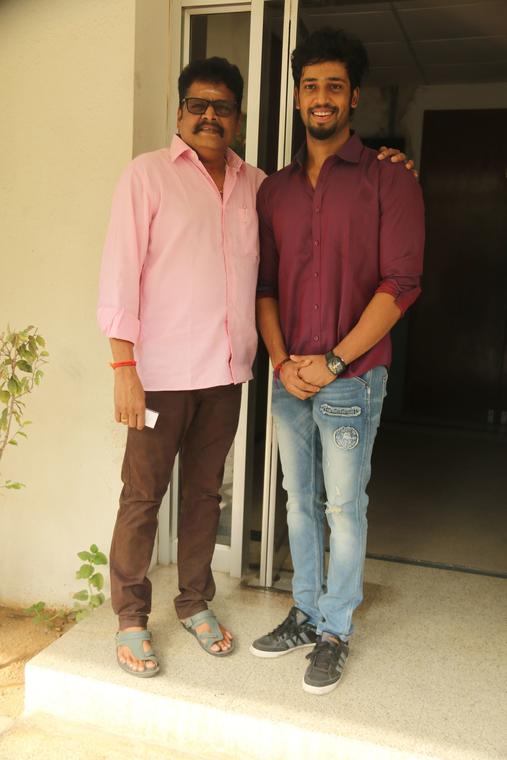 Actor Umapathi with Director K.S Ravikumar 