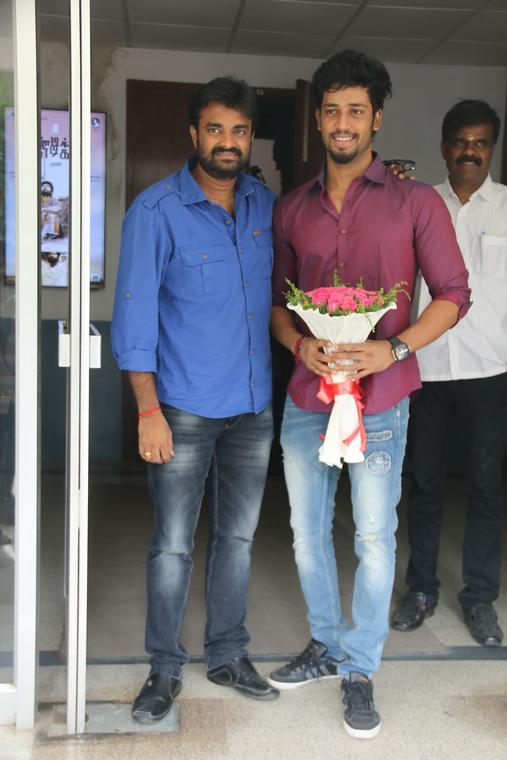 Actor Umapathi with Director Vijay
