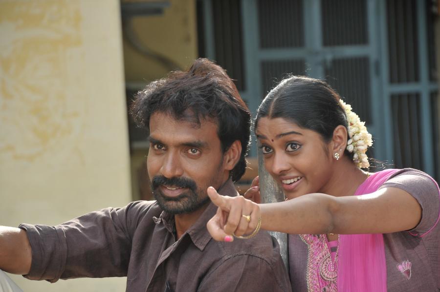 Prakash Chandra And Sunu Lakshmi in a still from Saavi