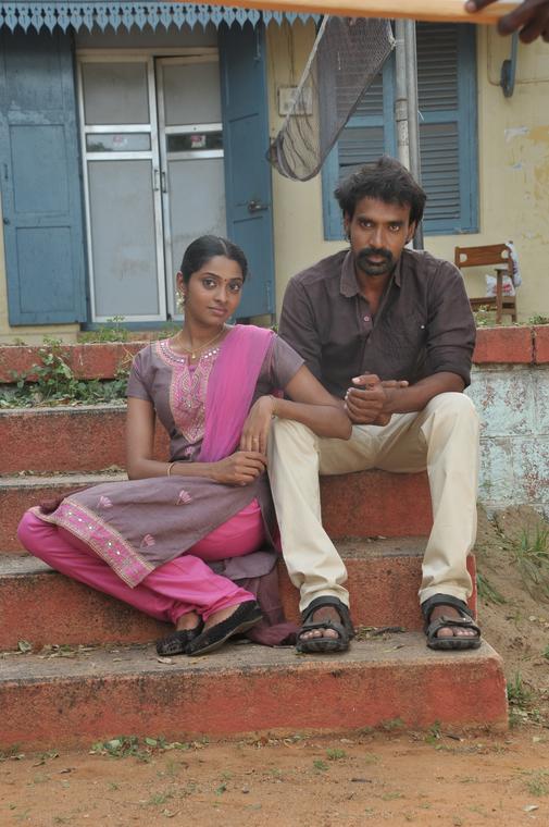 Prakash Chandra And Sunu Lakshmi in a still from Saavi