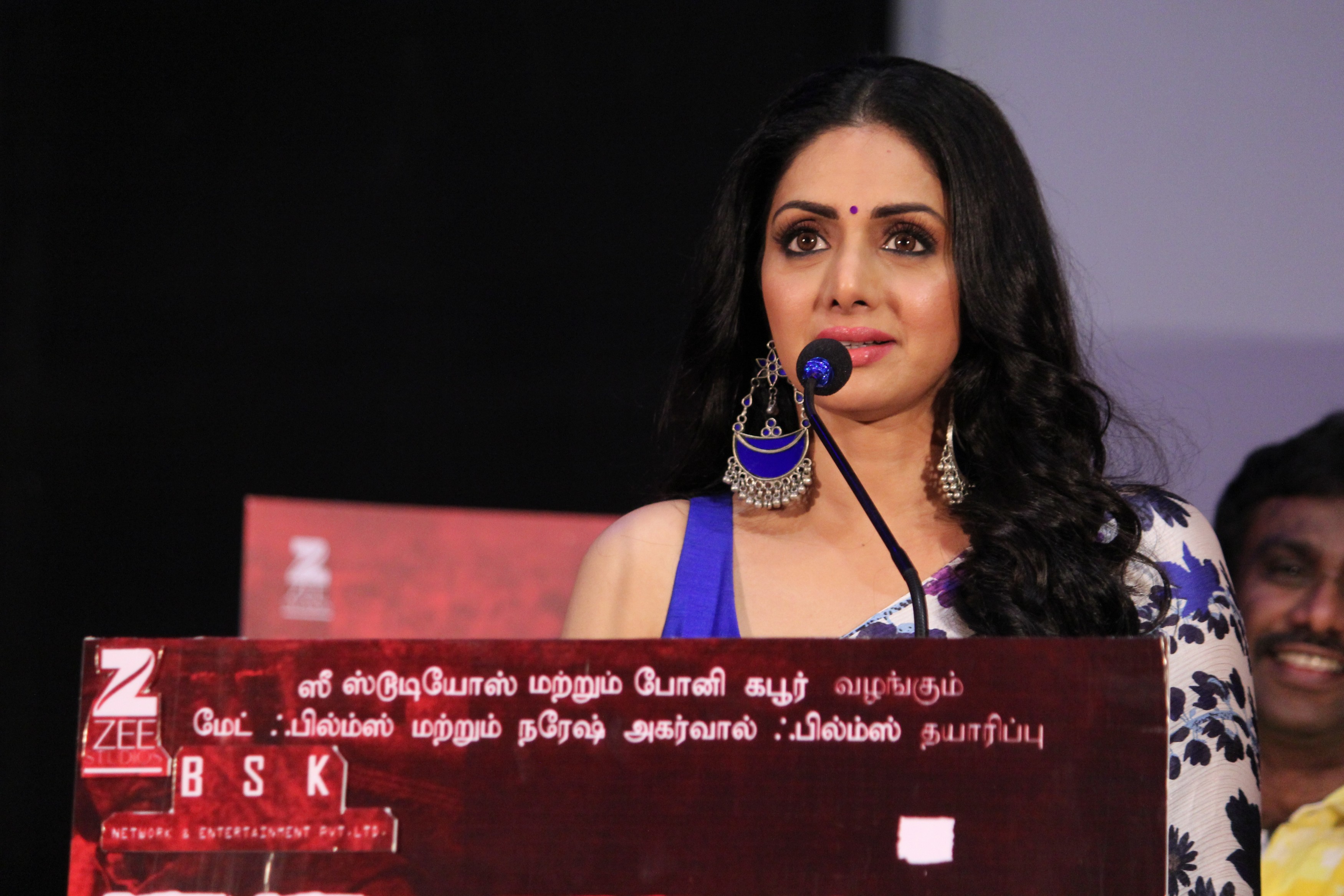 Mom Chennai Press Meet Stills | Sridevi