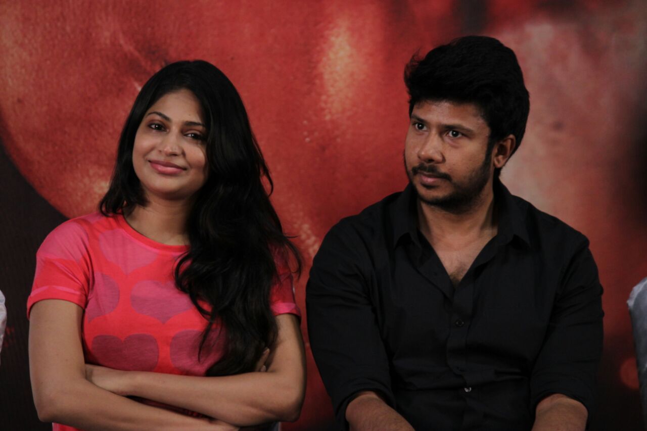 Pandigai press meet stills