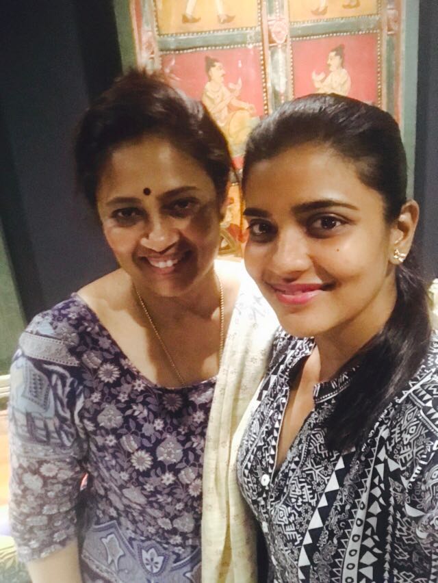 Aishwarya Rajesh with Lakshmy Ramakrishnan