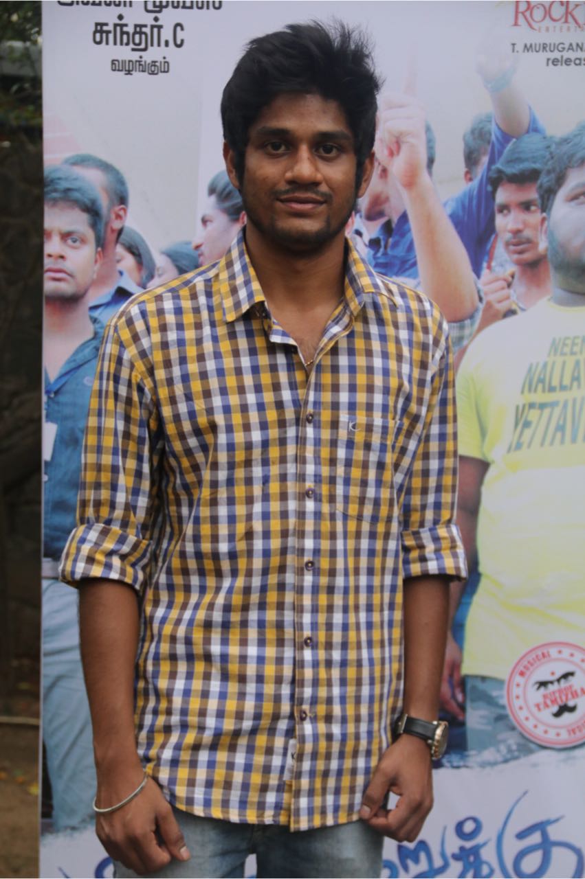 Meesaya Murukku Press Meet Stills