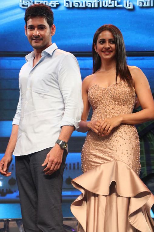 Spyder Movie Audio Launch Stills
