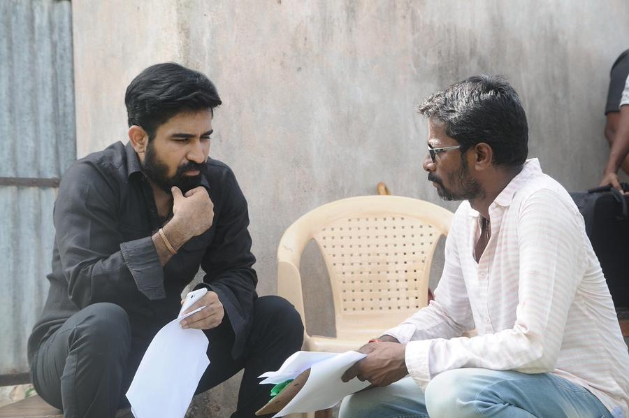 Annadurai Movie Making Stills