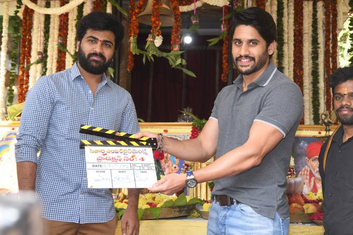 Sharwanand, Kajal Agarwal new movie launch latest stills.