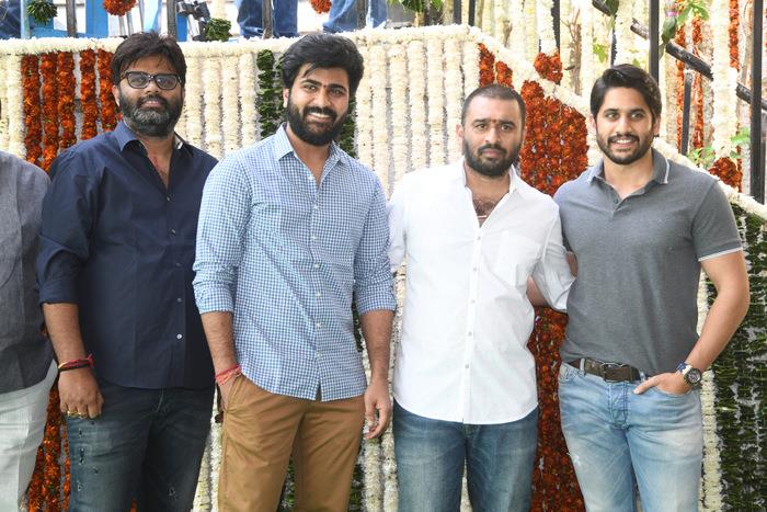 Sharwanand, Kajal Agarwal new movie launch latest stills.