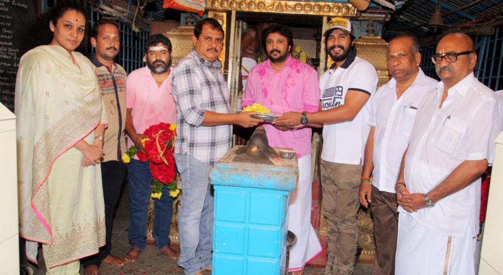Vishnu Vishal new movie launch stills.