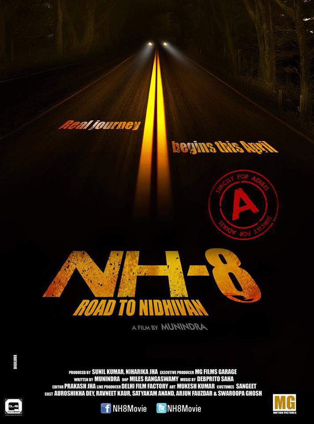 NH-8 Road to Nidhivan Hindi Movie Posters