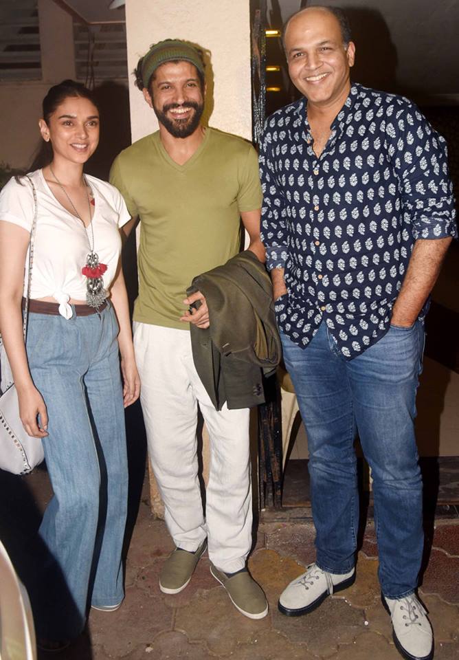 Farhan Akhtar's Birthday Party Images.