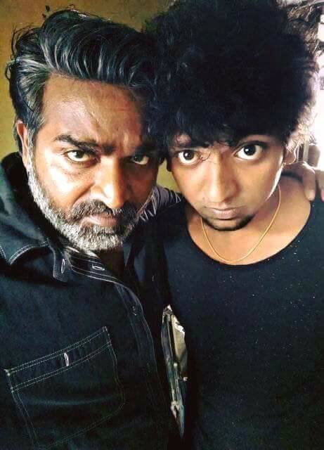 Vijay Sethupathi With His Fans Photos.