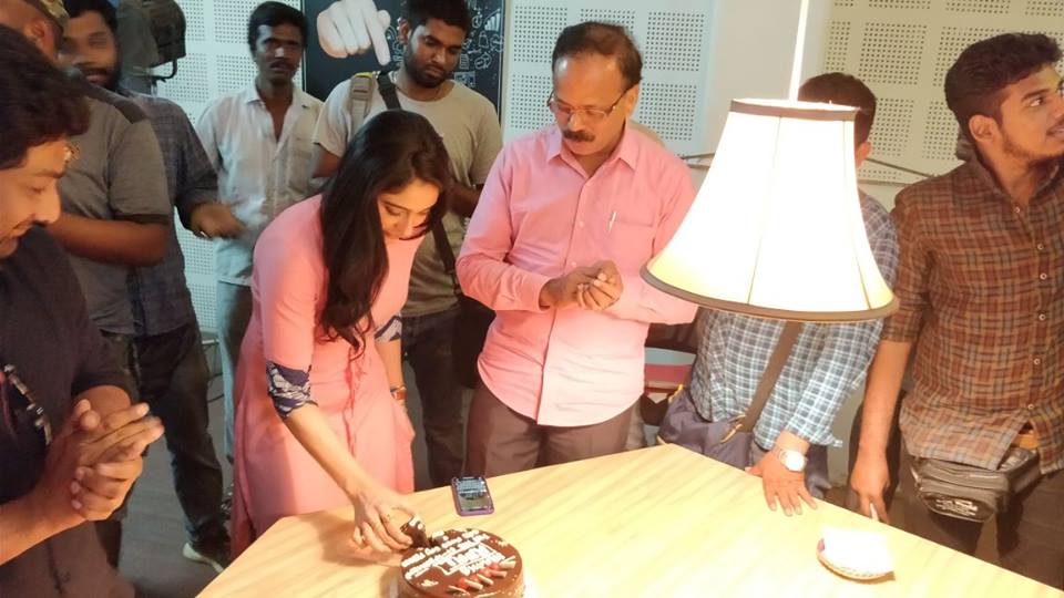 Regina at Mr.Chandramouli Shooting Spot Photos.
