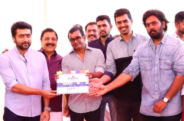 Suriya 36 shoot in Ambasamuthiram