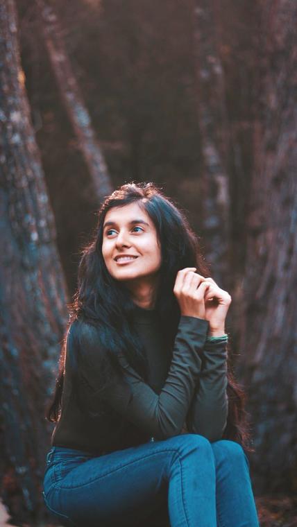 Actress Sanjana Sarathy Latest Photoshoot Stills.