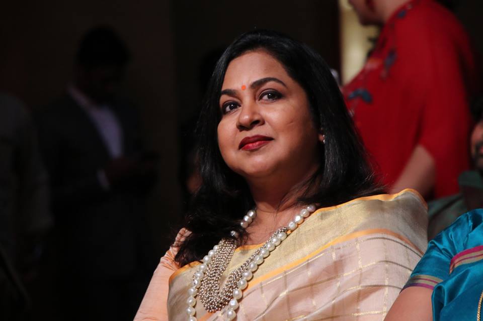 Radhika Sarathkumar at Pride Of Tamilnadu Award 2018 Photos.