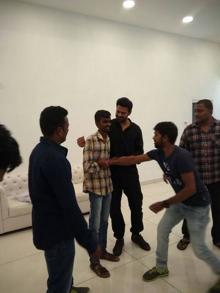 Prabhas Fans Meet Photos.