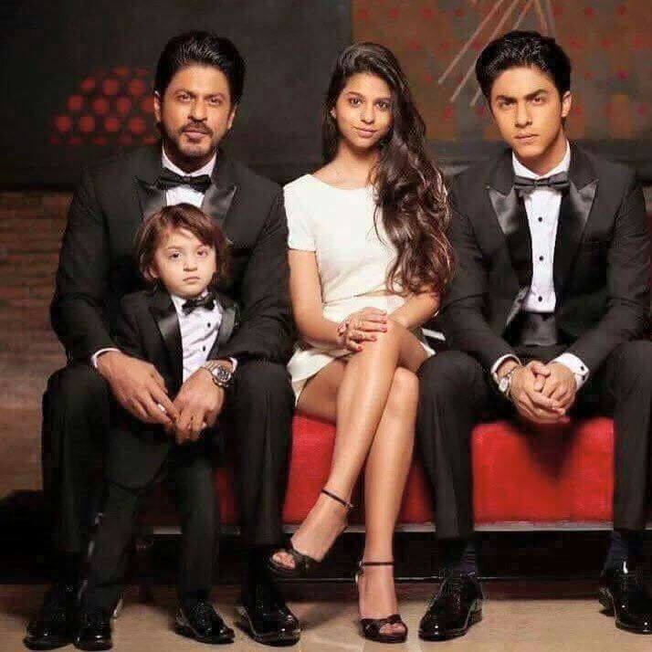 Shah Rukh Khan Family Photo