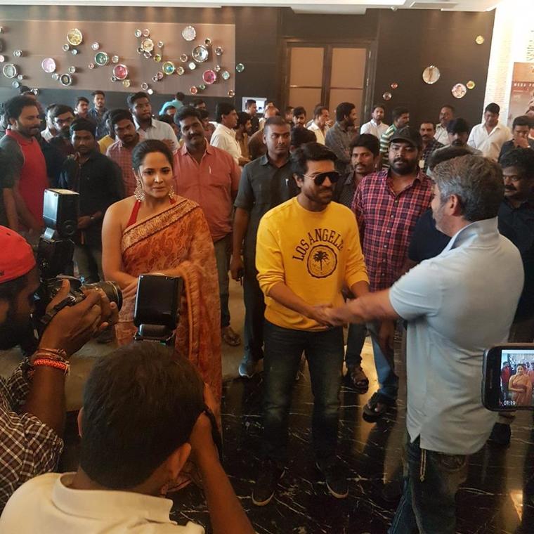 Rangasthalam Thank You Meet Latest Photos.