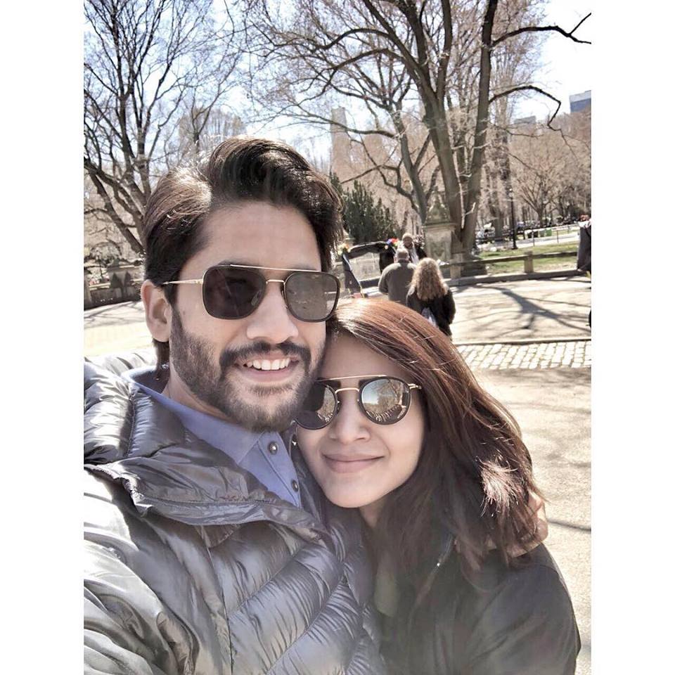 Chaitanya and Samantha Joining Images.