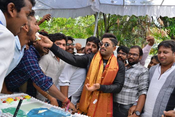 Allu Arjun Birthday Celebration Photos. 