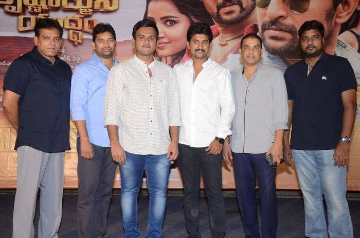 Krishnarjuna Yuddham Press Meet Stills.