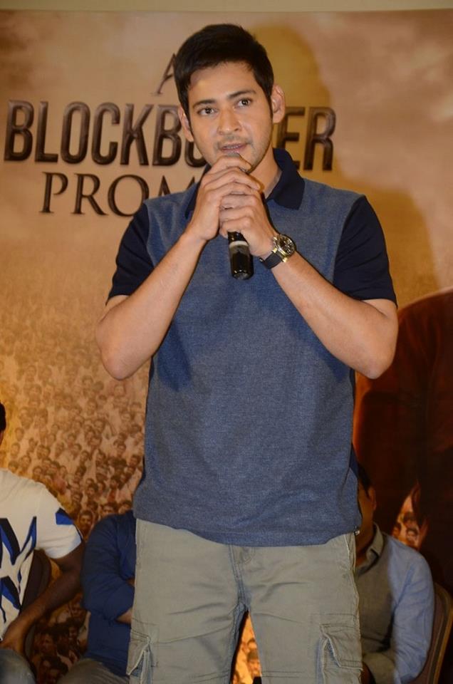 Bharat Ane Nenu Success Meet Stills.