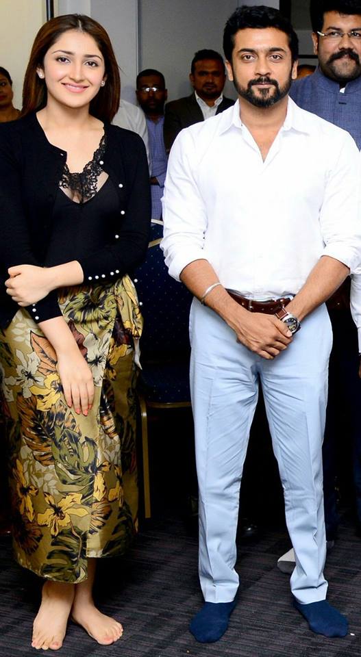Suriya 37 Movie Pooja Photos.