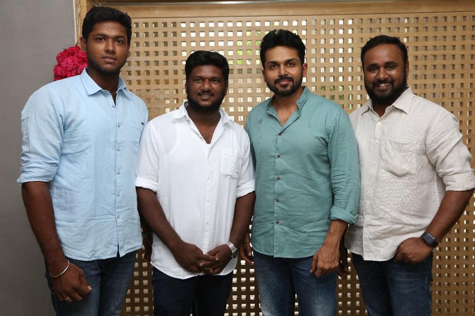 Kadai kutty Singam Team Celebration Pics.
