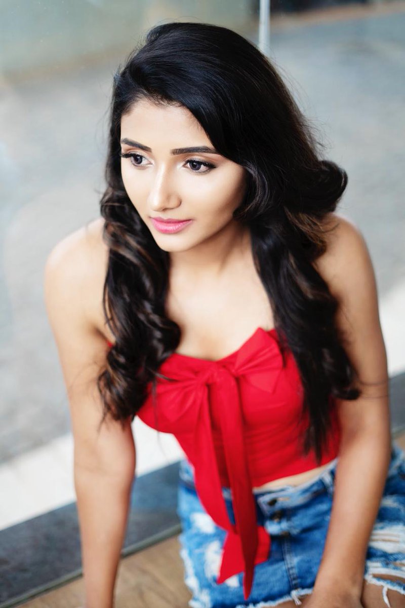 Actress Adhiti photoshoot stills.