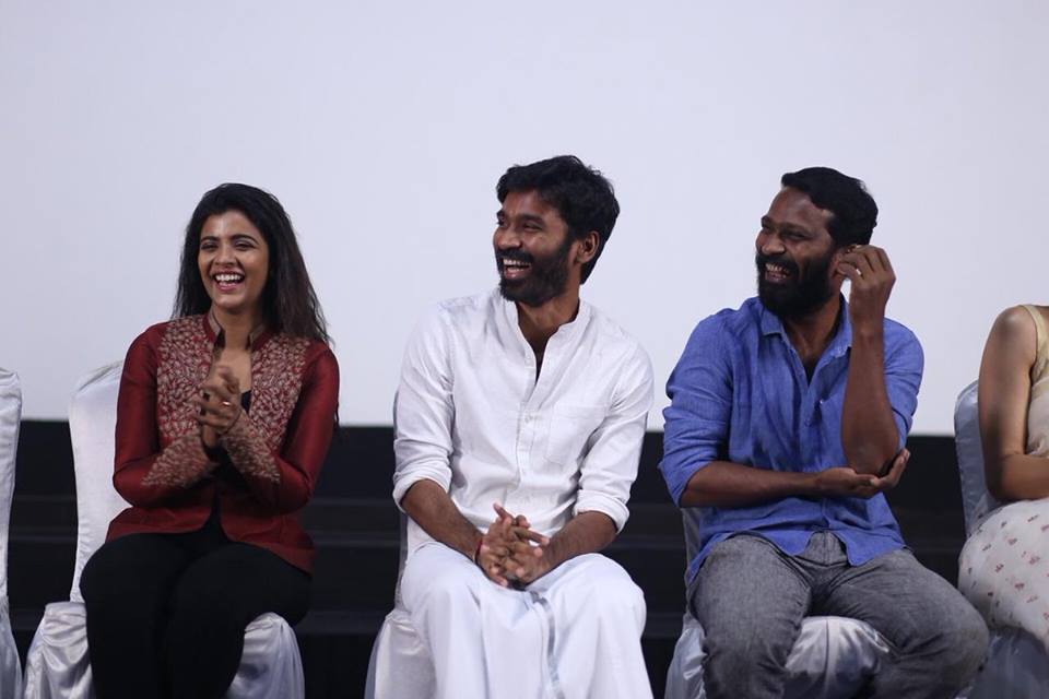 Vada Chennai Press Meet Stills