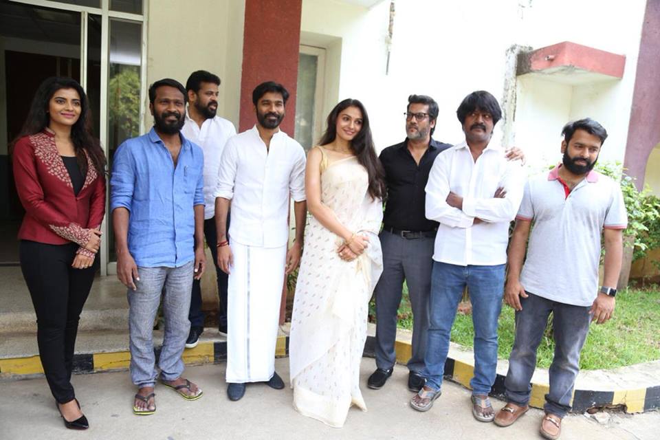 Vada Chennai Press Meet Stills
