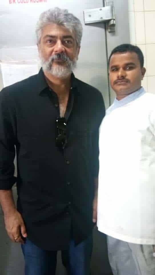 Thala with Fans Pictures.