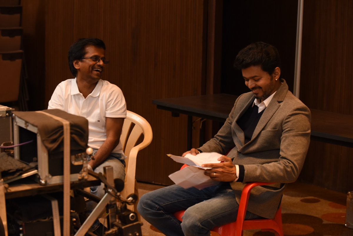 Sarkar Shooting Spot Exclusive Photos.