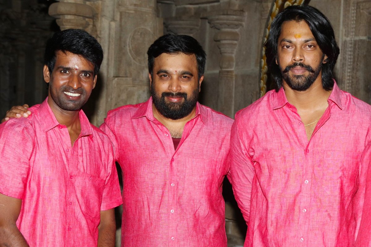 Kombu Vatcha Singamda First Day Shooting Spot Stills.
