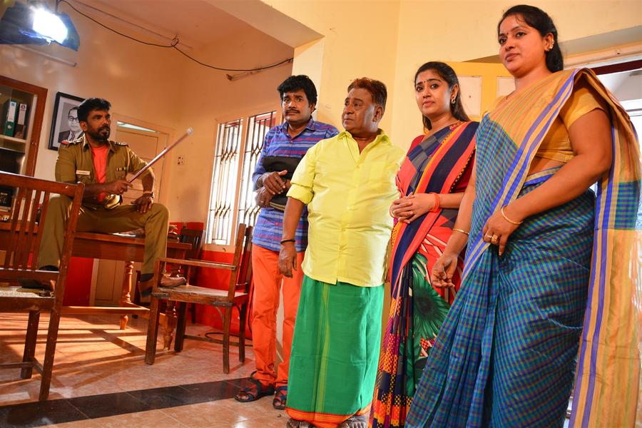 Kadamaan Paarai Mansoor Ali Khan Son Frist Movie Stills.