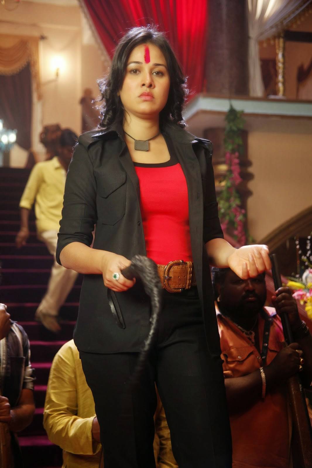 Actress Nisha Kothari Stills from Bullet Rani Telugu Movie