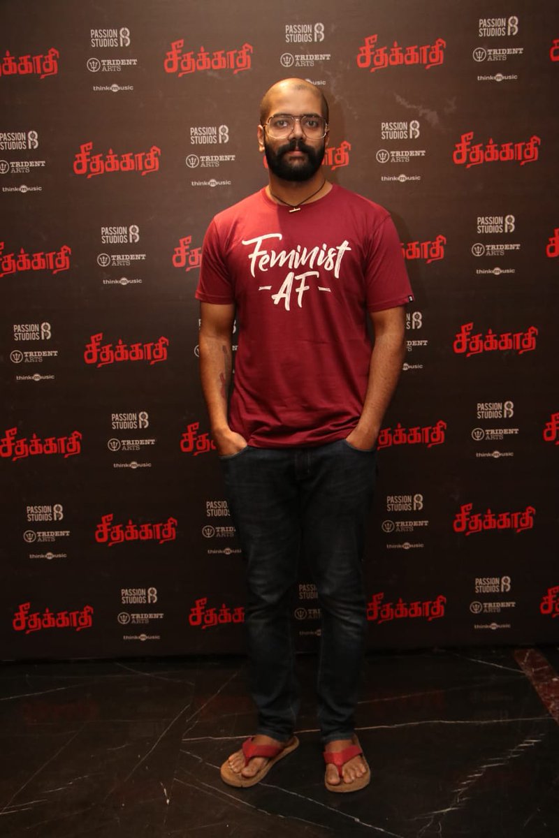 Seethakaathi Press Meet Pictures.