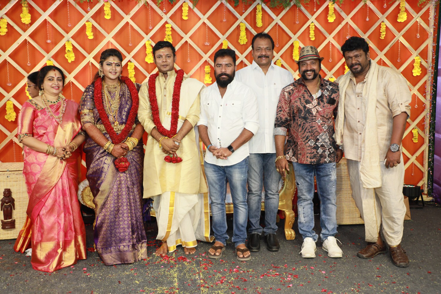 Abinaya Parthiban wedds Naresh Karthik Stills
