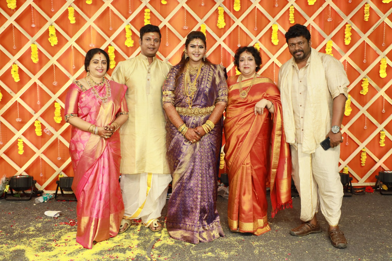 Abinaya Parthiban wedds Naresh Karthik Stills