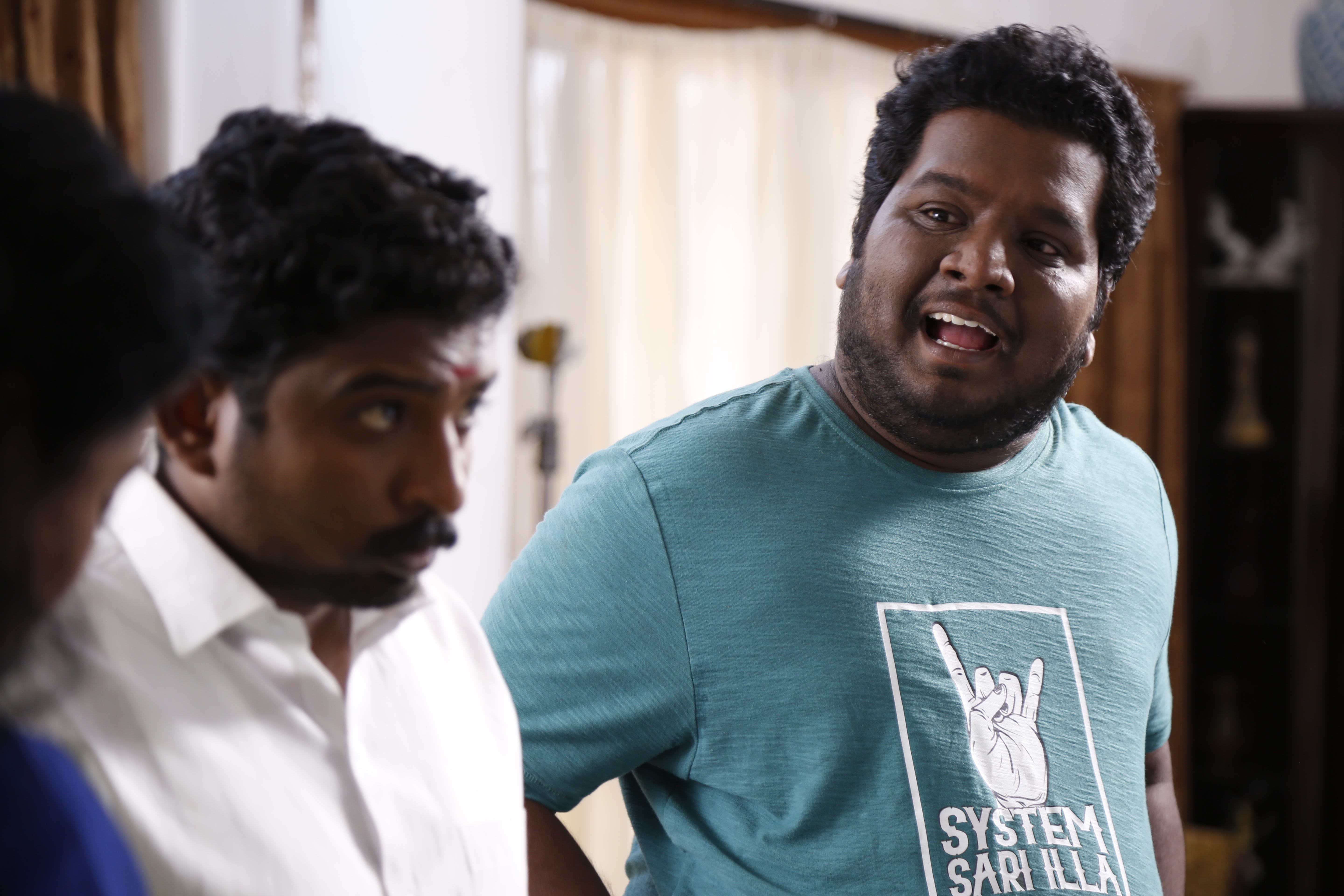 RJ Vignesh Stills From Nenjamundu Nermaiyundu Odu Raja.