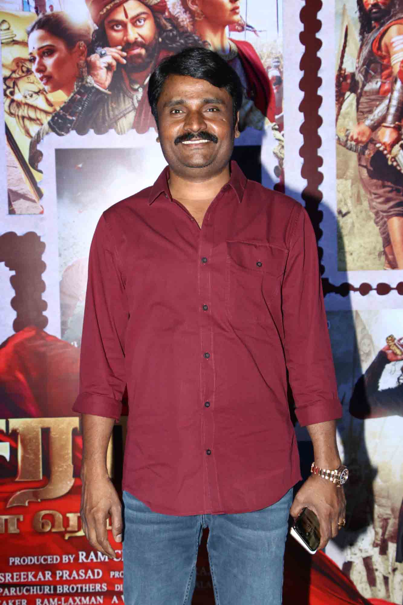 Sye Raa Narasimha Reddy Movie Press Meet Stills.