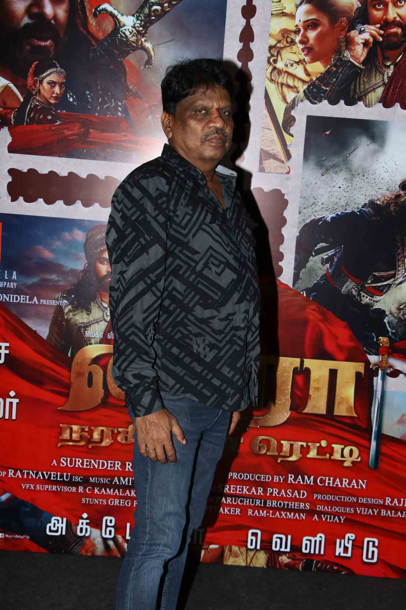 Sye Raa Narasimha Reddy Movie Press Meet Stills.