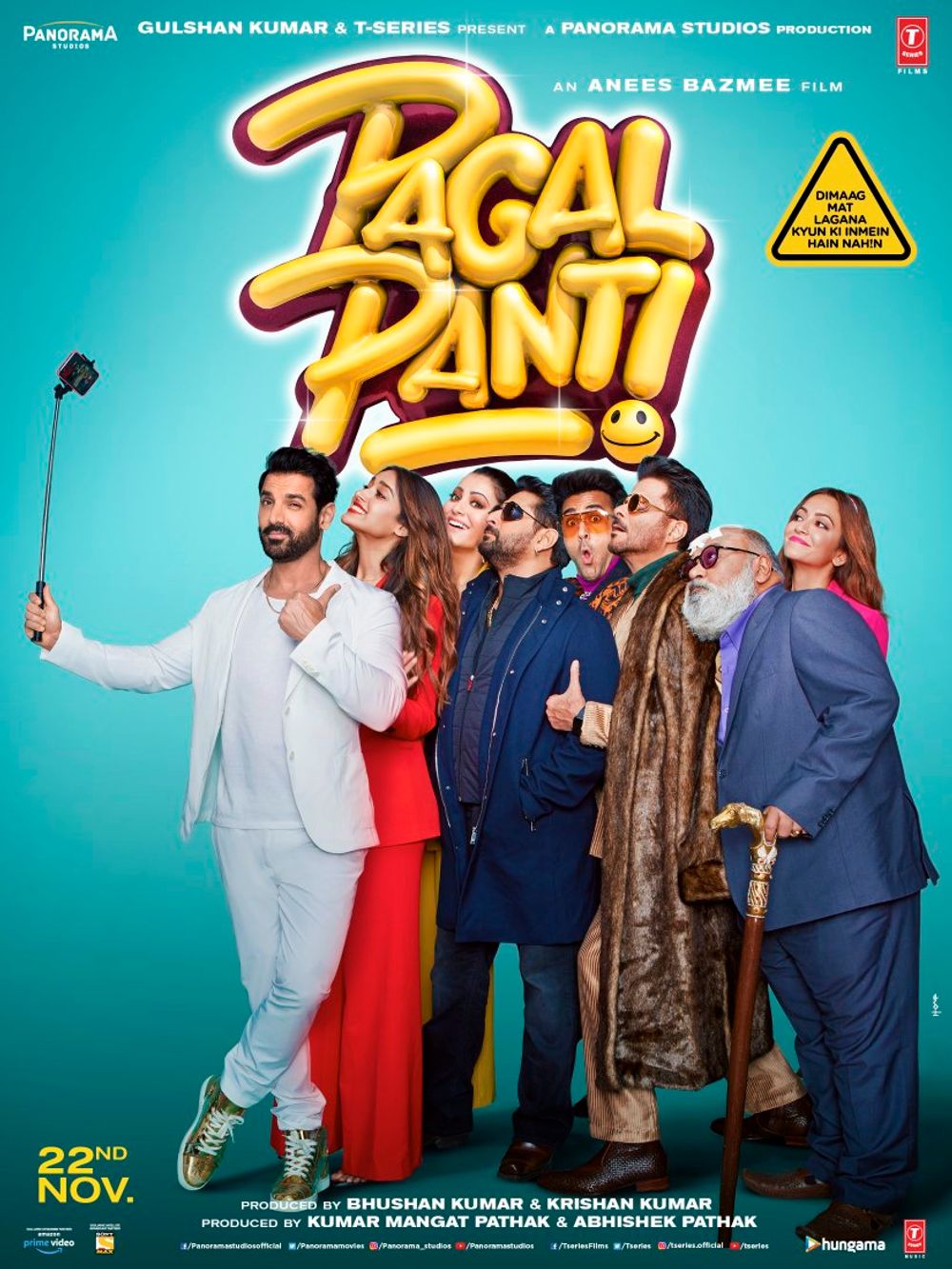 Pagalpanti Latest Posters.