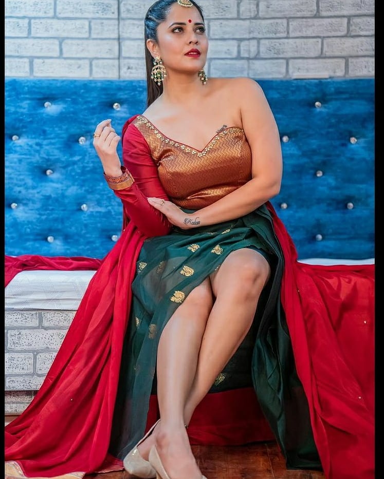 Anusuya Bharadwaj Recent Stills.