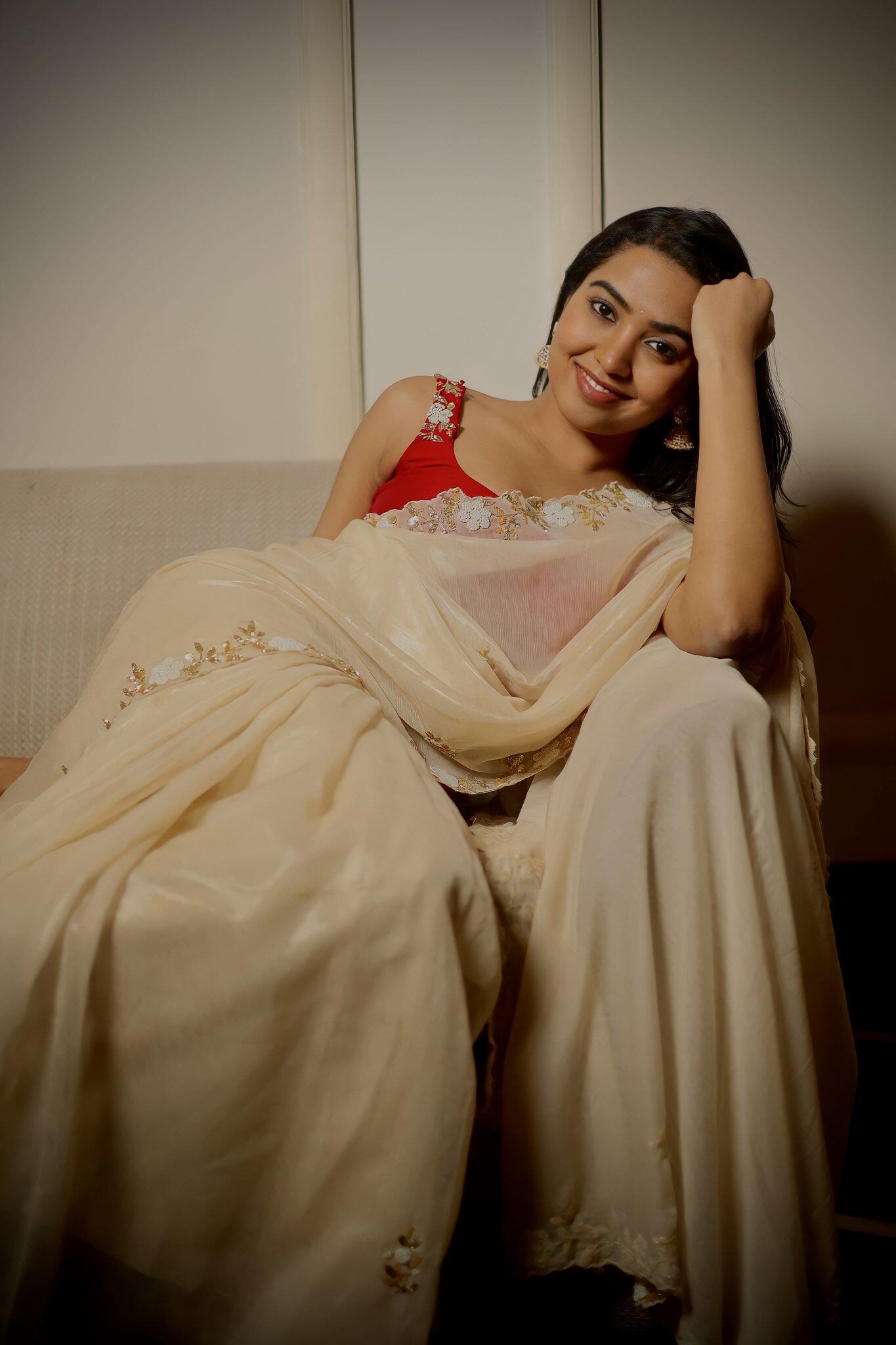 Charming stills of Shivathmika Rajashekar!